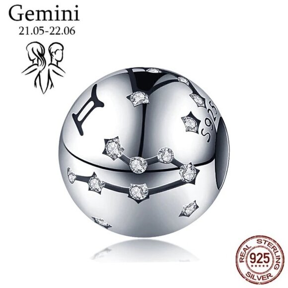Sterling Silver Astrology Zodiac Charms - Picture 7 of 10